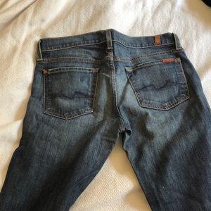 7 for all mankind bootcut denim